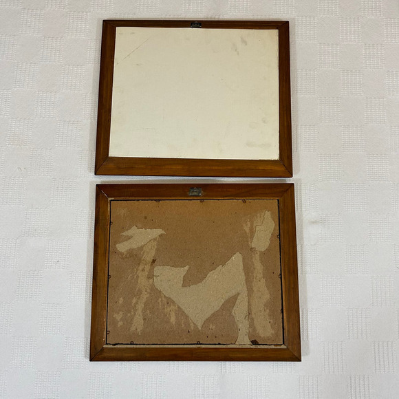 Vintage Robert Nidy Old Country Barn Framed Prints 12x14 Matching Pair - Picture 6 of 6